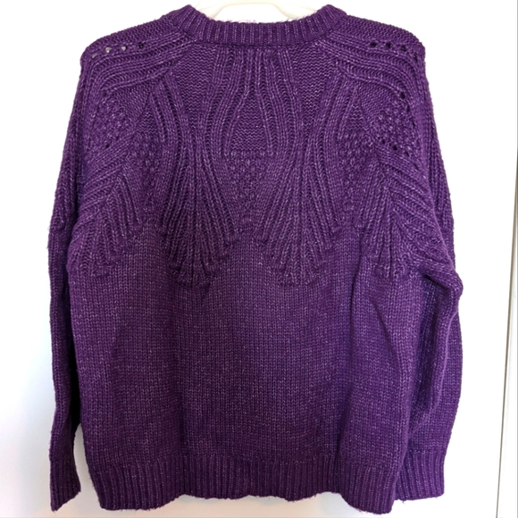 Penmans: Women's Purple knit long sleeves Sweater size XL - Picture 2 of 6